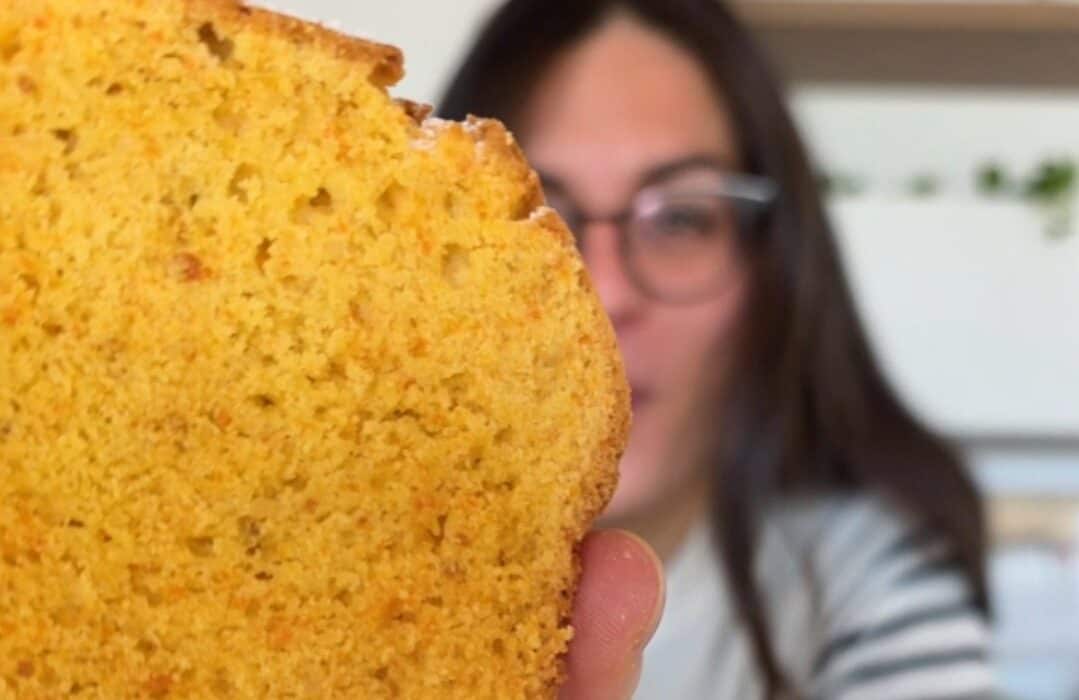 plumcake alle carote senza glutine