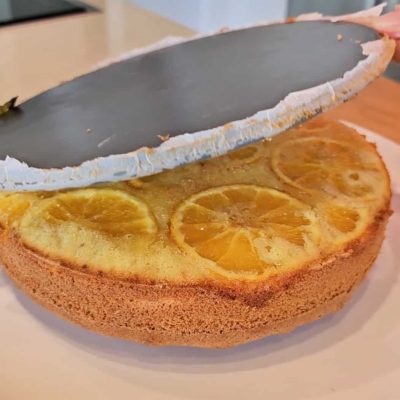 torta rovesciata all'arancia