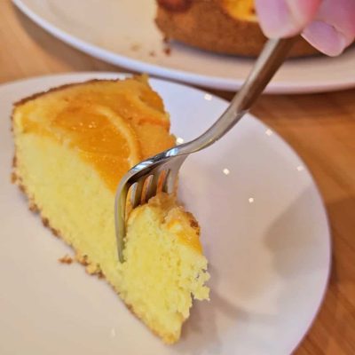 torta rovesciata all'arancia