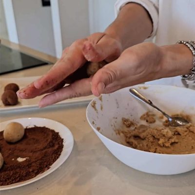 do forma ai miei tartufi senza glutine al tiramisu