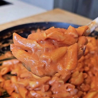 ecco pronta la pasta alla pancetta pomodoro senza glutine