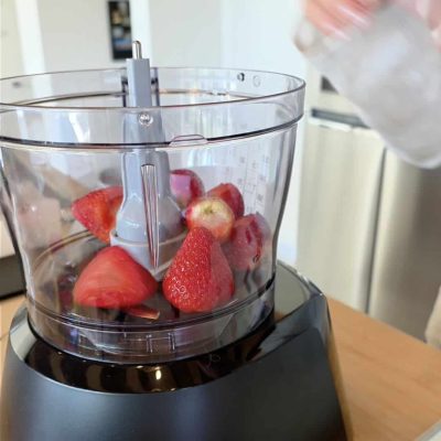 fragole in frullatore per muffin fragola frullati senza glutine