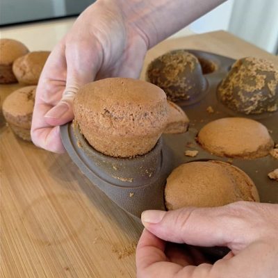 la sformatura deimuffin fragola frullati senza glutine